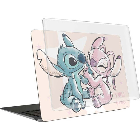 Disney Lilo and Stitch Stitch and Angel MacBook Air 13in M1 (2021) Case plus Skin