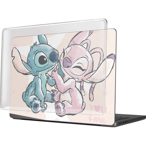 Disney Lilo and Stitch Stitch and Angel MacBook Pro 14in (2021-24) Case plus Skin