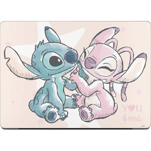 Disney Lilo and Stitch Stitch and Angel MacBook Pro 14in (2021-24) Skin