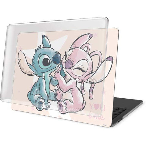 Disney Lilo and Stitch Stitch and Angel MacBook Pro 15in (2016-19) Case plus Skin