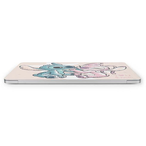 Disney Lilo and Stitch Stitch and Angel Apple MacBook Pro 16-inch Skin