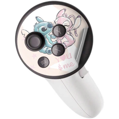 Disney Lilo and Stitch Stitch and Angel Meta Quest 3S Skin