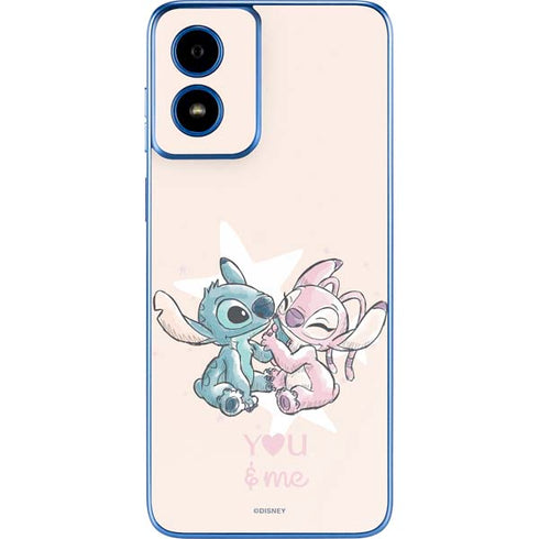 Disney Lilo and Stitch Stitch and Angel Moto G Play 4G (2024) Skin