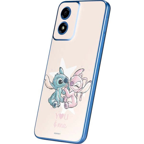 Disney Lilo and Stitch Stitch and Angel Moto G Play 4G (2024) Skin