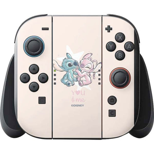 Disney Lilo and Stitch Stitch and Angel Nintendo Switch 2 (2025) with Joy-Con Skin
