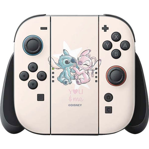 Disney Lilo and Stitch Stitch and Angel Nintendo Skins