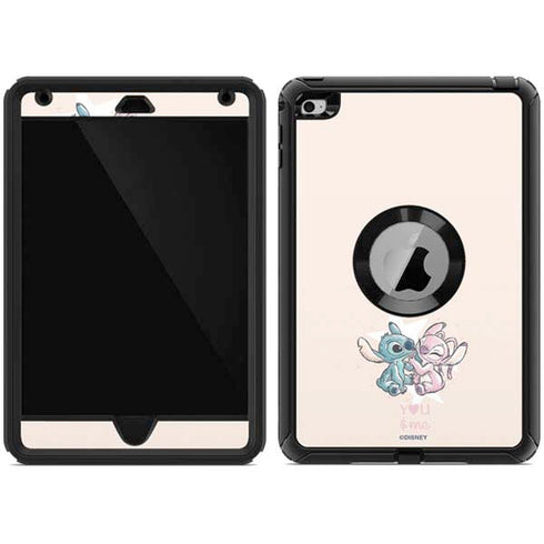 Disney Lilo and Stitch Stitch and Angel Otterbox Defender iPad Skin