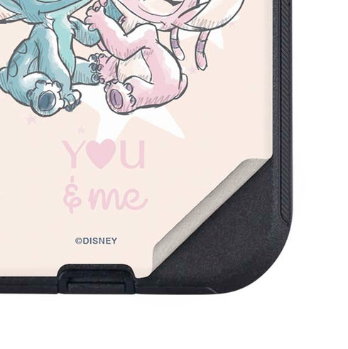 Disney Lilo and Stitch Stitch and Angel Otterbox Defender iPhone Skin