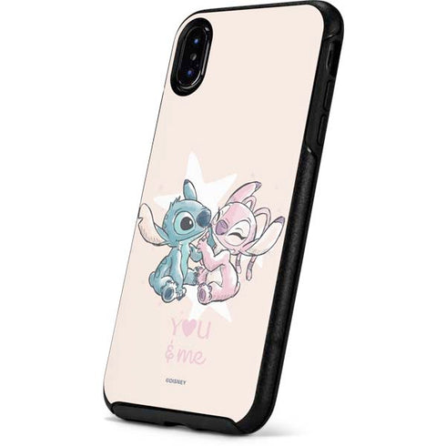 Disney Lilo and Stitch Stitch and Angel Otterbox Symmetry iPhone Skin
