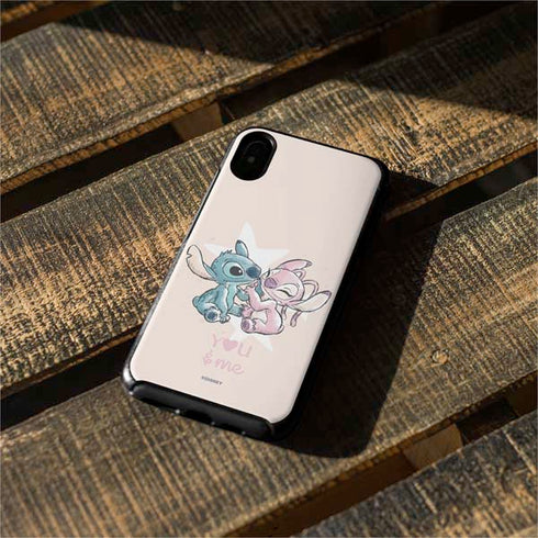 Disney Lilo and Stitch Stitch and Angel Otterbox Symmetry iPhone Skin