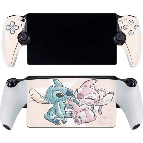 Disney Lilo and Stitch Stitch and Angel PlayStation Portal Remote Player Skin