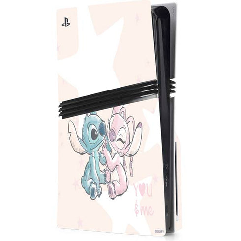 Disney Lilo and Stitch Stitch and Angel PlayStation PS5 Skins