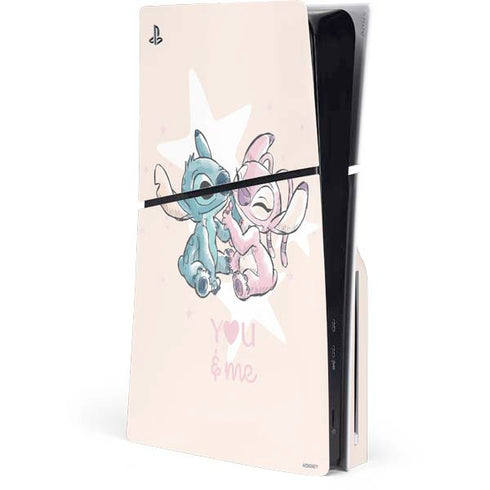 Disney Lilo and Stitch Stitch and Angel PlayStation PS5 Skins