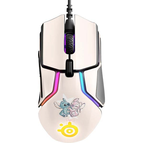 Disney Lilo and Stitch Stitch and Angel SteelSeries Rival 600 Gaming Mouse Skin