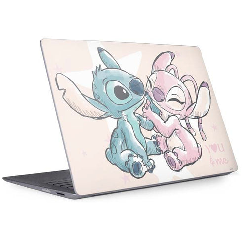 Disney Lilo and Stitch Stitch and Angel Surface Laptop 2 Skin