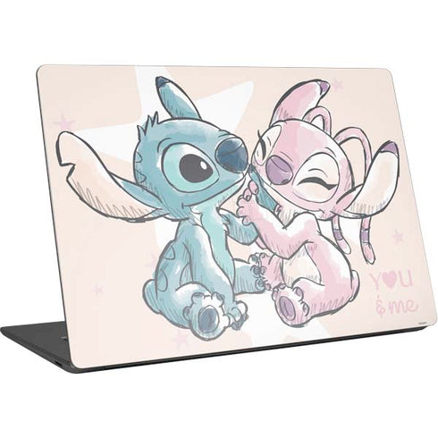 Disney Lilo and Stitch Stitch and Angel Surface Laptop 4 15in Skin