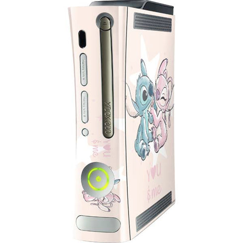 Disney Lilo and Stitch Stitch and Angel Xbox 360 (Includes HDD) Skin
