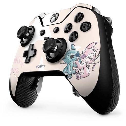 Disney Lilo and Stitch Stitch and Angel Xbox One Elite Controller Skin