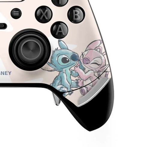 Disney Lilo and Stitch Stitch and Angel Xbox One Elite Controller Skin