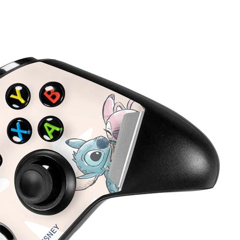 Disney Lilo and Stitch Stitch and Angel Xbox One S All-Digital Edition Bundle Skin