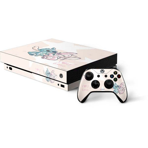 Disney Lilo and Stitch Stitch and Angel Xbox One Skins
