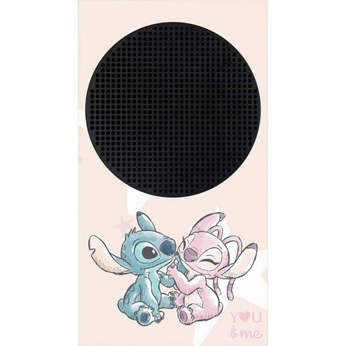 Disney Lilo and Stitch Stitch and Angel Xbox Series S Bundle Skin