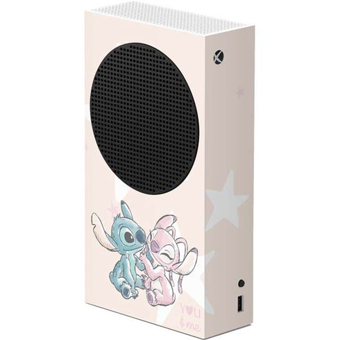 Disney Lilo and Stitch Stitch and Angel Xbox Series S Skins