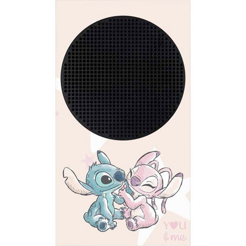 Disney Lilo and Stitch Stitch and Angel Xbox Series S Console Skin