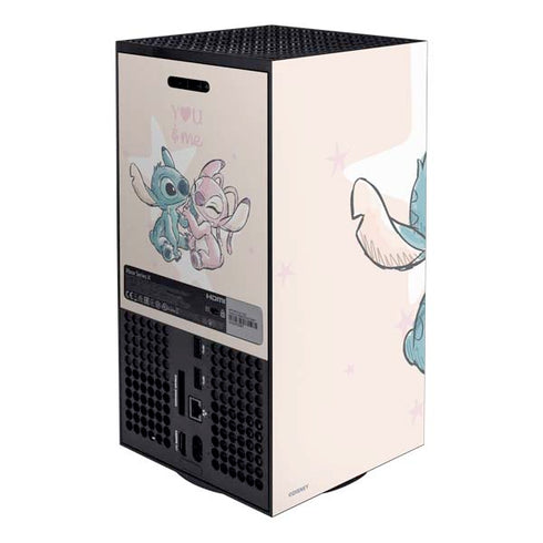 Disney Lilo and Stitch Stitch and Angel Xbox Series X Bundle Skin
