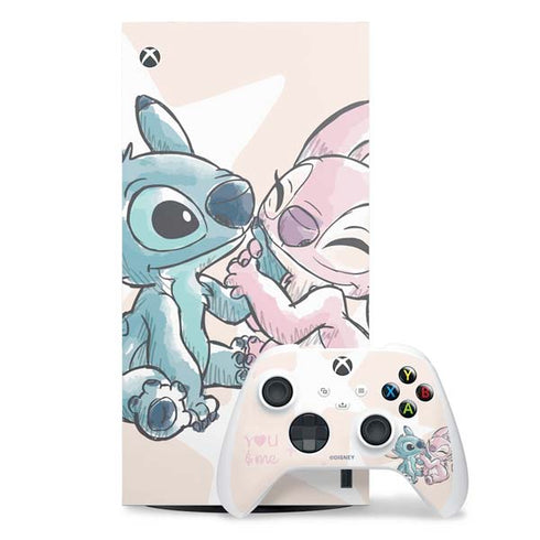 Disney Lilo and Stitch Stitch and Angel Xbox Series X Skins
