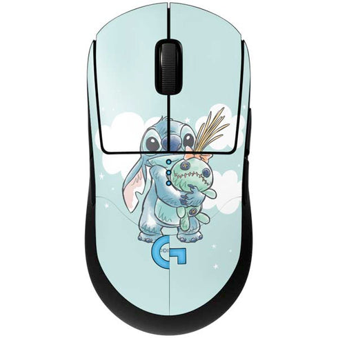 Disney Lilo and Stitch Stitch and Scrump G Pro Wireless Gaming Mouse Skin