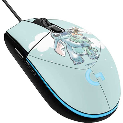 Disney Lilo and Stitch Stitch and Scrump G203 Prodigy RGB Wired Gaming Mouse Skin