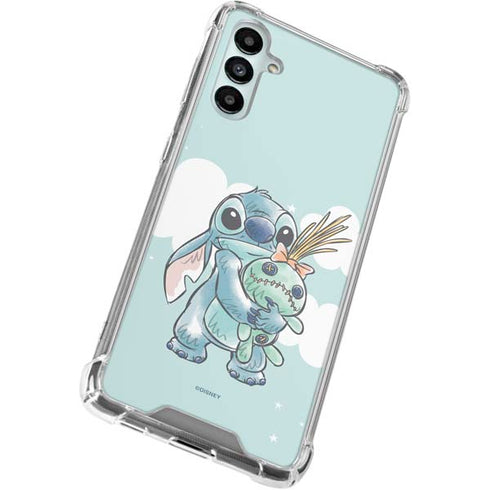 Disney Lilo and Stitch Stitch and Scrump Galaxy A15 5G Clear Case