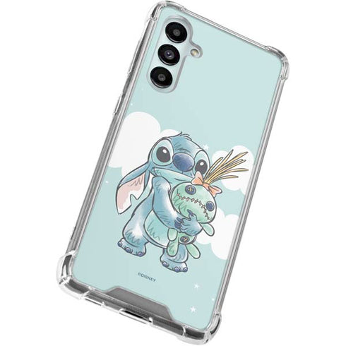 Disney Lilo and Stitch Stitch and Scrump Galaxy A16 5G Clear Case