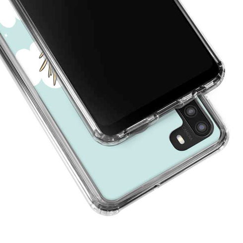 Disney Lilo and Stitch Stitch and Scrump Galaxy A21 Clear Case