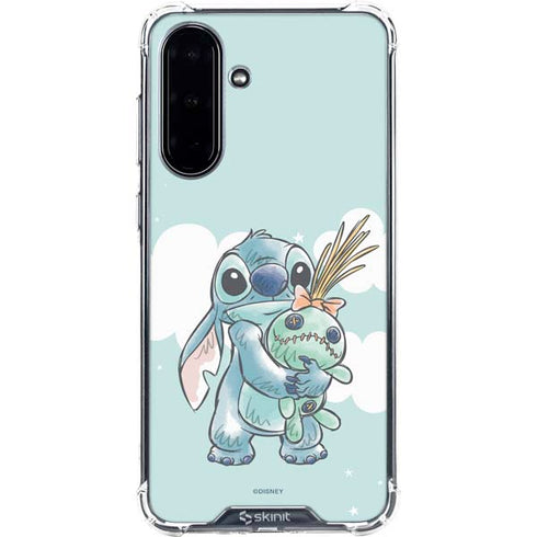 Disney Lilo and Stitch Stitch and Scrump Galaxy A36 5G Clear Case