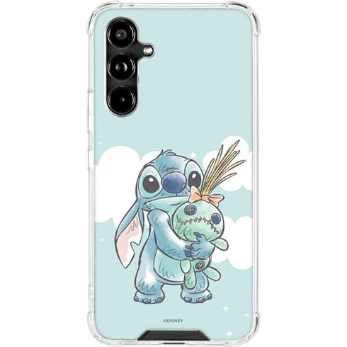 Disney Lilo and Stitch Stitch and Scrump Galaxy A54 5G Clear Case