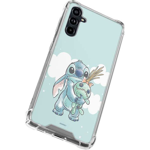 Disney Lilo and Stitch Stitch and Scrump Galaxy A54 5G Clear Case