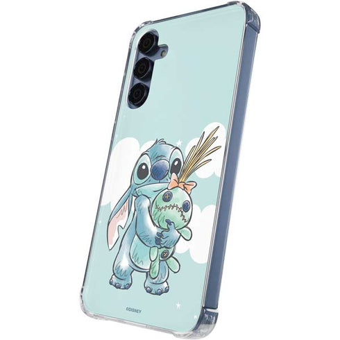 Disney Lilo and Stitch Stitch and Scrump Galaxy A55 5G Clear Case