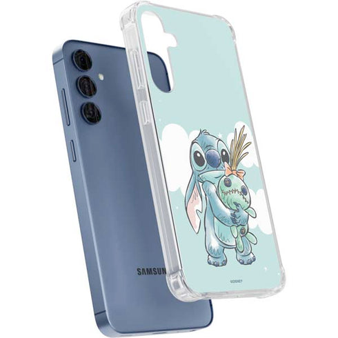 Disney Lilo and Stitch Stitch and Scrump Galaxy A55 5G Clear Case