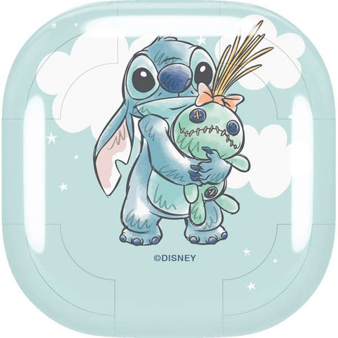 Disney Lilo and Stitch Stitch and Scrump Galaxy Buds Live Skin
