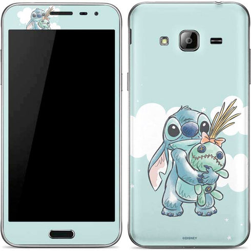 Disney Lilo and Stitch Stitch and Scrump Galaxy J3 Skin