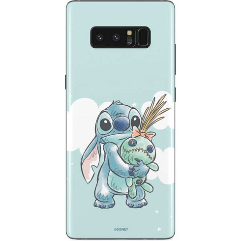 Disney Lilo and Stitch Stitch and Scrump Galaxy Note 8 Skin