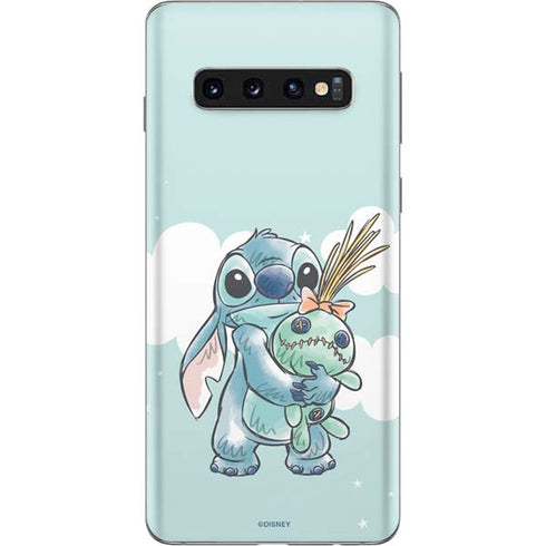 Disney Lilo and Stitch Stitch and Scrump Galaxy S10 Skin