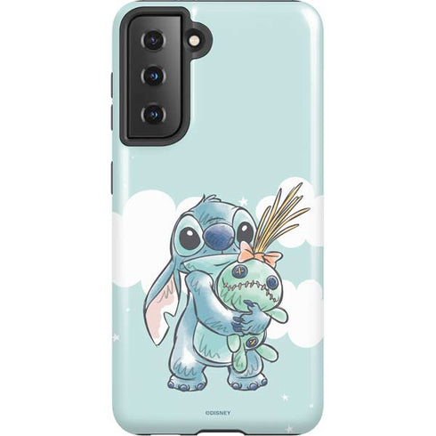 Disney Lilo and Stitch Stitch and Scrump Galaxy S21 5G Pro Case