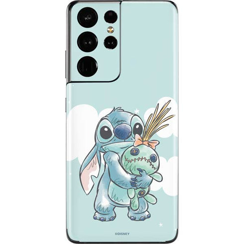 Disney Lilo and Stitch Stitch and Scrump Galaxy S21 Ultra 5G Skin