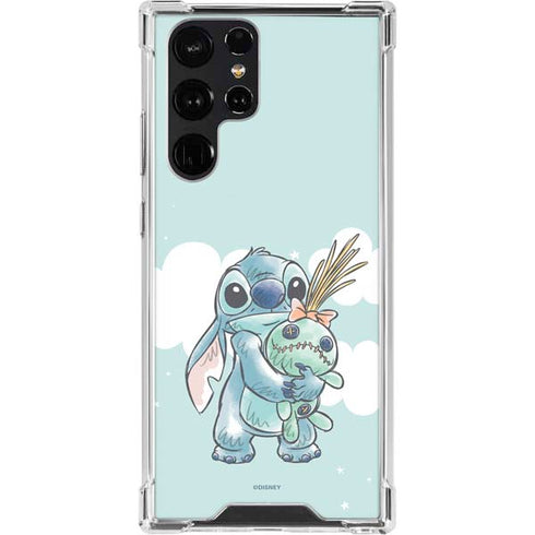 Disney Lilo and Stitch Stitch and Scrump Galaxy S22 Ultra Clear Case