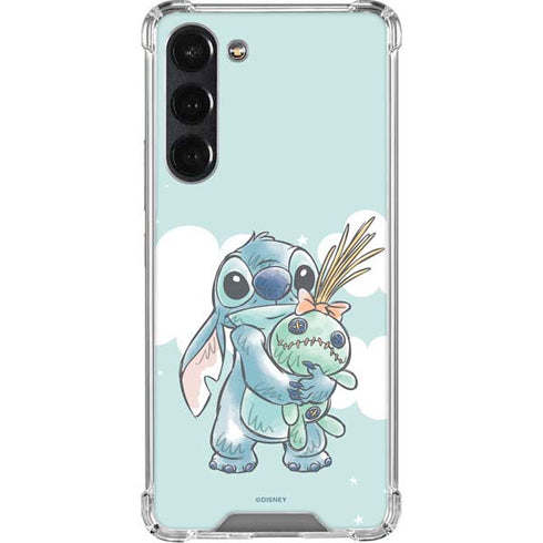 Disney Lilo and Stitch Stitch and Scrump Galaxy S23 Plus Clear Case
