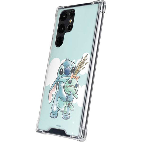 Disney Lilo and Stitch Stitch and Scrump Galaxy S24 Ultra Clear Case