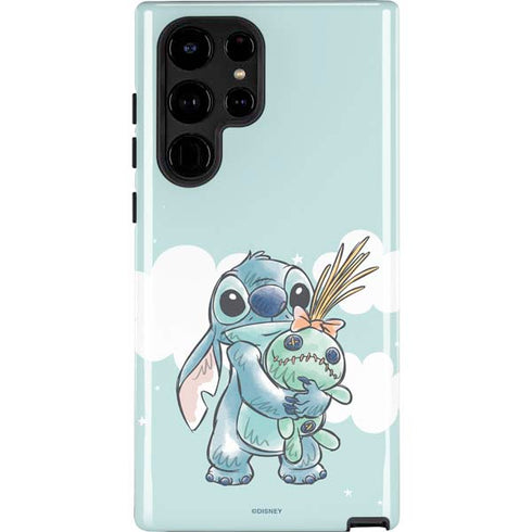 Disney Lilo and Stitch Stitch and Scrump Galaxy S24 Ultra Impact Case